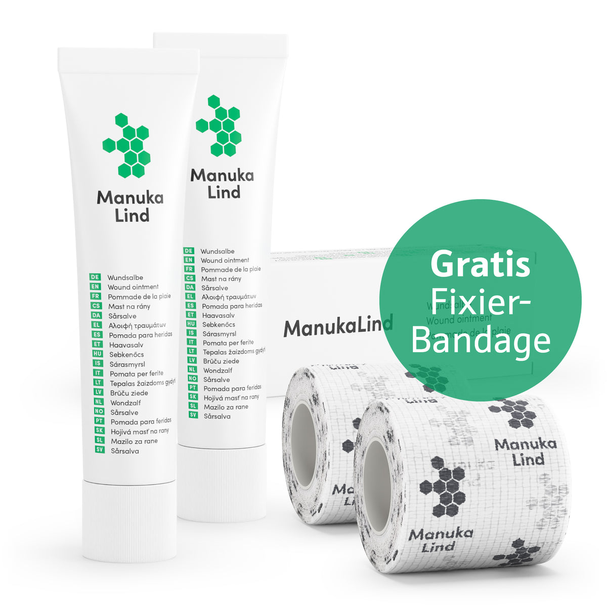 2x ManukaLind Wundheilsalbe (75g)
