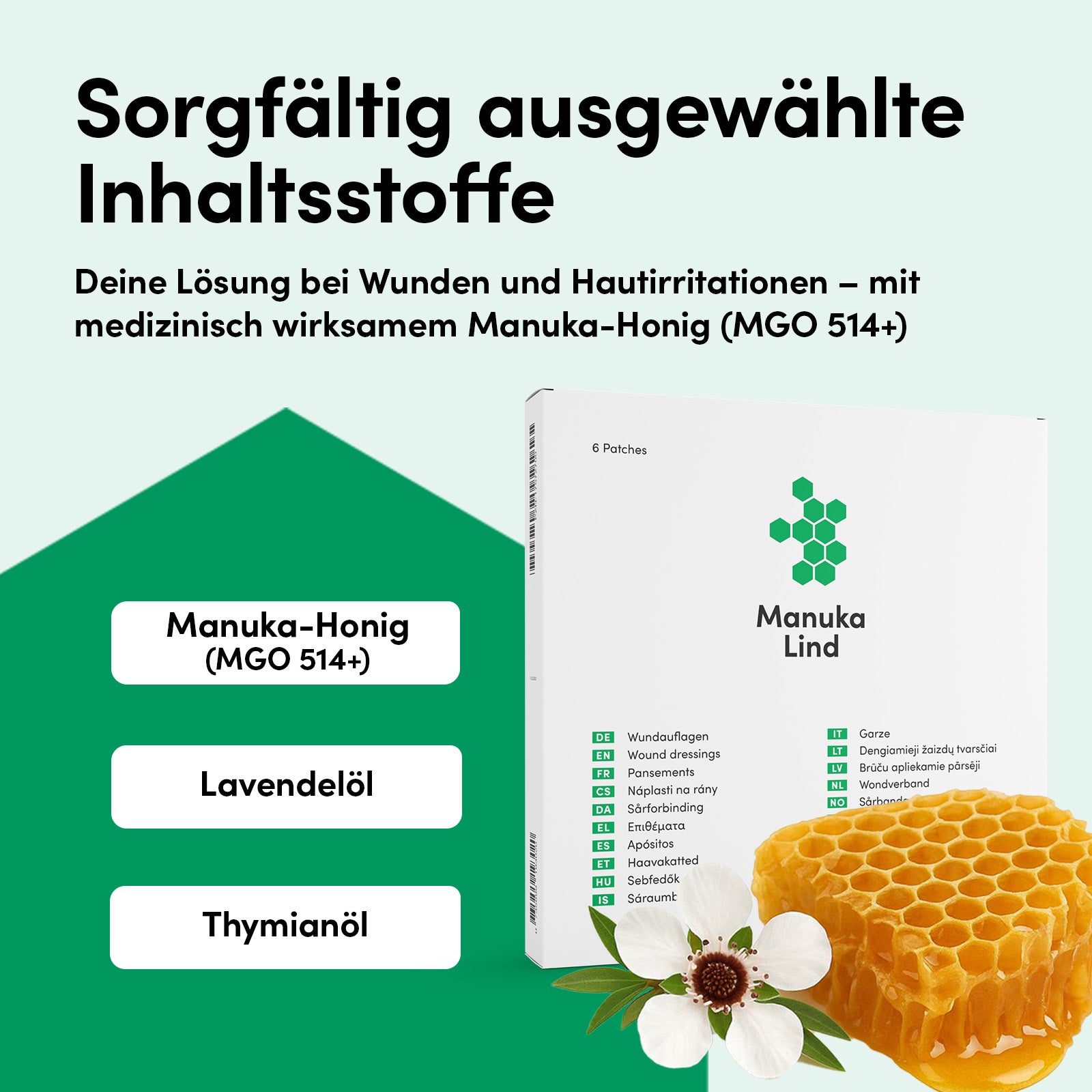 ManukaLind Wundauflagen