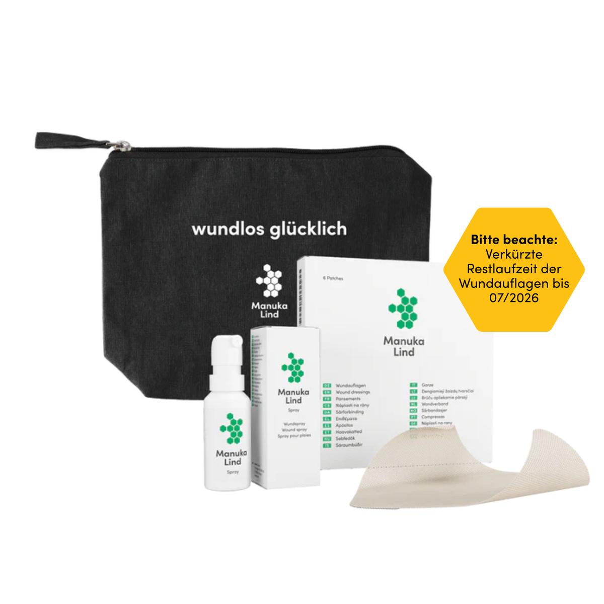 Geschenk-Set: Spray + Wundauflage