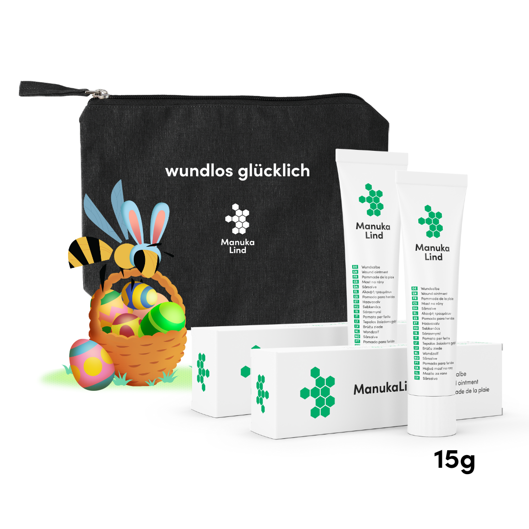 Korb 1: 2x Salbe 15g + GRATIS Kosmetiktasche