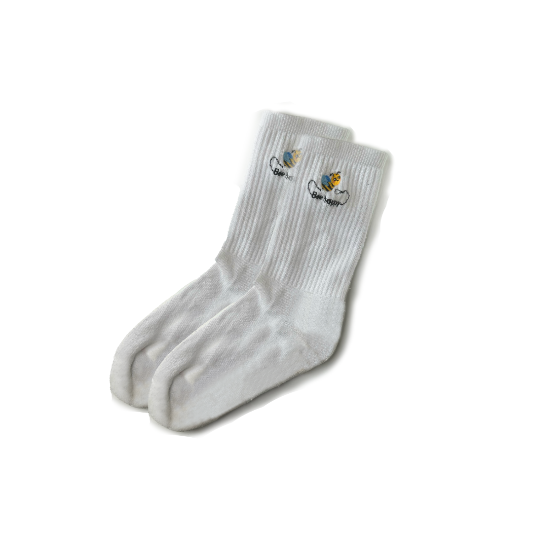 Osterkorb 3: Bienensocken "Bee happy"