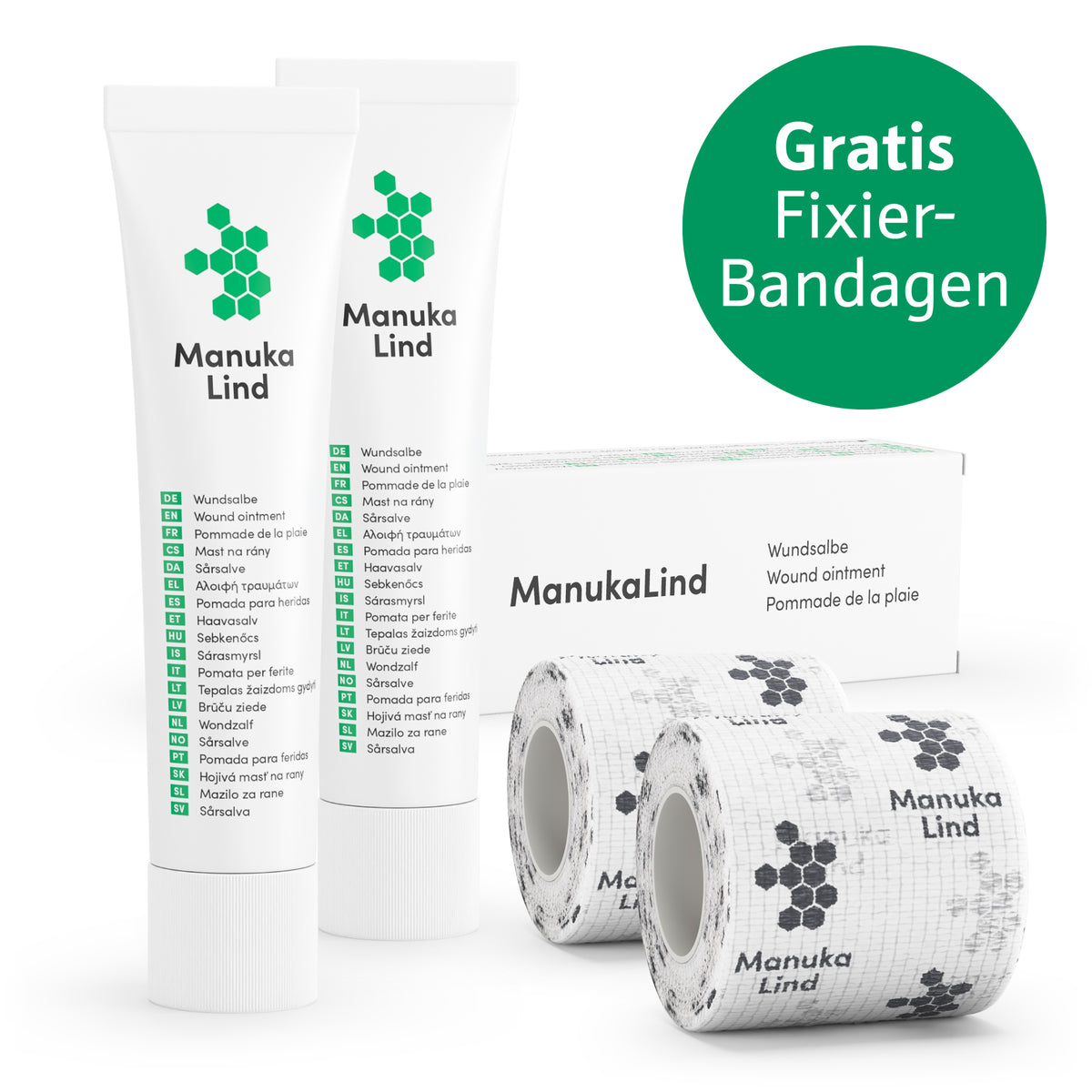 2x ManukaLind Wundheilsalbe (75g)